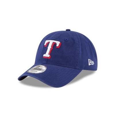 Blue Texas Rangers Hat - New Era MLB Core Fit 49FORTY Fitted Caps USA4017852